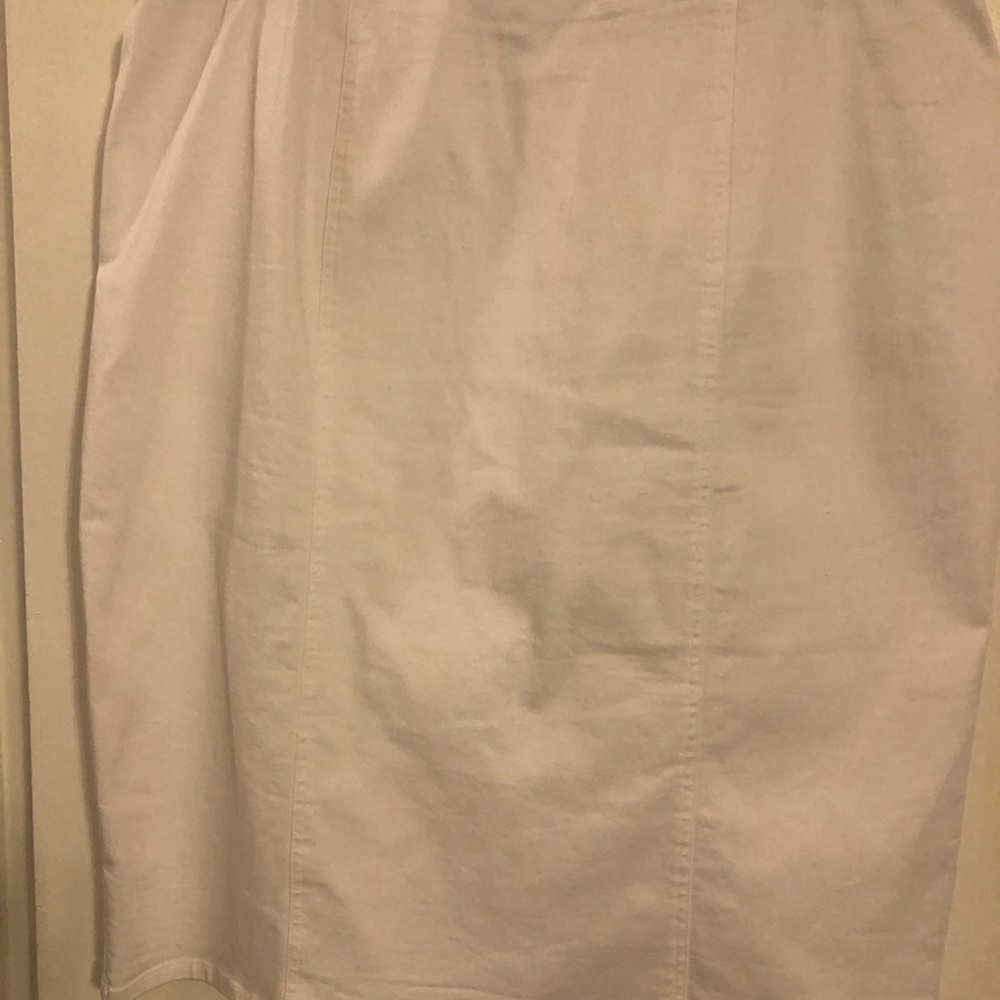 Cato white skirt.  18W